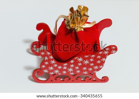 Santa'S Sleigh Stock Photo 340435655 : Shutterstock