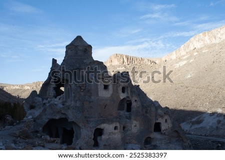 Image, Stock Photo Hidden church Autumn