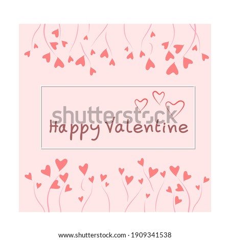  Pink Valentine with more heart, card , gift, textbox , background