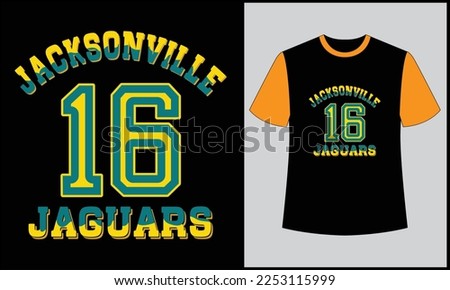 This is best t-shirt. this is best football typography jacksonville jaguars illustration vector t shirt design. most popular design. best selling design, top trending design.