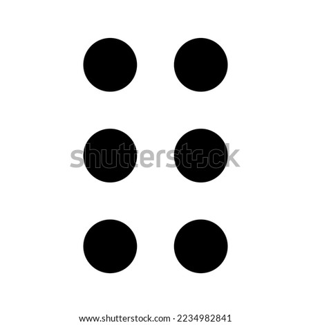 draggable dots Vector icon which can easily modify or edit