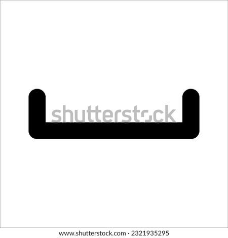 Space Bar Icon Illustration Symbol Vector