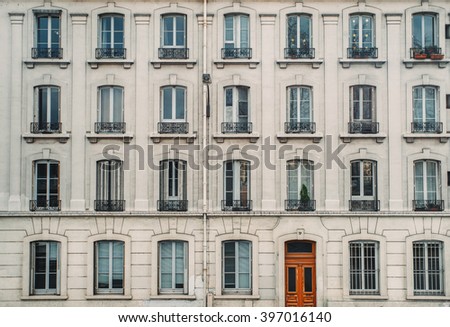 Similar – Image, Stock Photo Old building window with flora