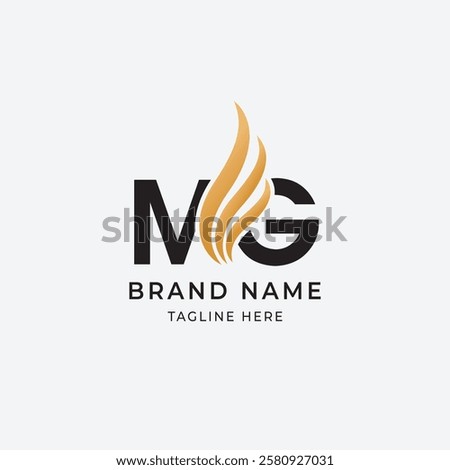 Initial Letter MG logo design vector illustration. Letter MG icon. Usable for business and binance Logos, Isolated on white background