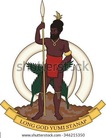 Vanuatu Coat of arm