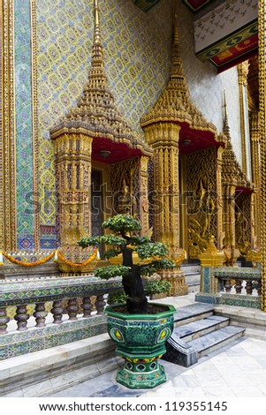 a little visited tourist spot in bangkok, the royal mausoleum butrial place of the thai royal family