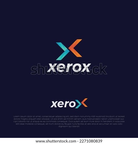Xerox logo design for company