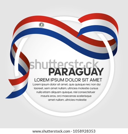 Paraguay flag background