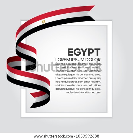 Egypt flag background