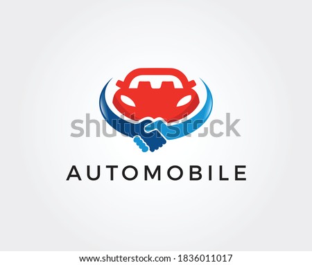 Car Rental Logo Template Design Vector, Emblem, Design Concept, Creative Symbol, Icon