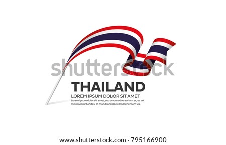 Thailand flag background