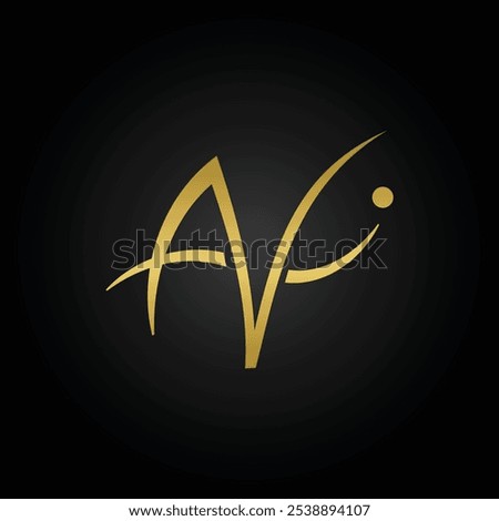 ANI Logo - AVI Logo Design - Aesthetic Logo Design Idea