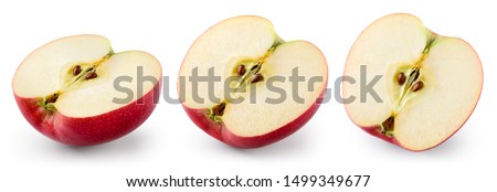 Similar – Image, Stock Photo A piece of apple pie on a plate and a cup of coffee on a white bedspread. View from above.