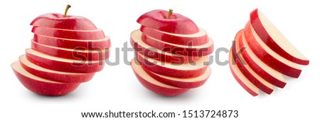 Similar – Image, Stock Photo A piece of apple pie on a plate and a cup of coffee on a white bedspread. View from above.