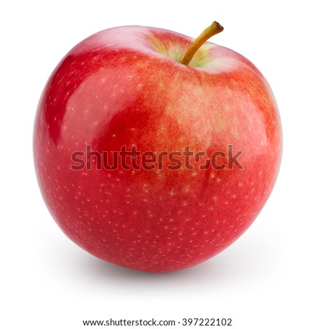 Similar – Image, Stock Photo Ripe red apples from your own tree lie neatly sorted in a wooden box