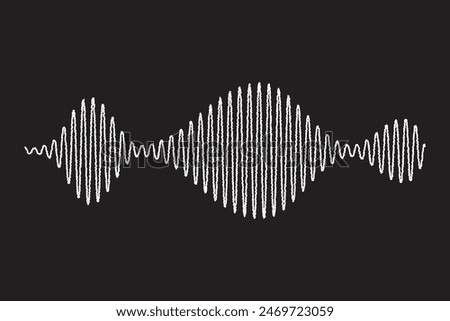Vector set of sound waves icons. Audio waves png, radio waves. Voice message png. Icons png. Interface design.
