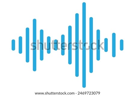 Vector set of sound waves icons. Audio waves png, radio waves. Voice message png. Icons png. Interface design.
