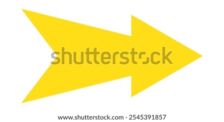 Horizontal dual long straight arrow signs. Red pointer, direction, position symbol and double arrow icon isolated on white background. Long two side arrow pointing vector.