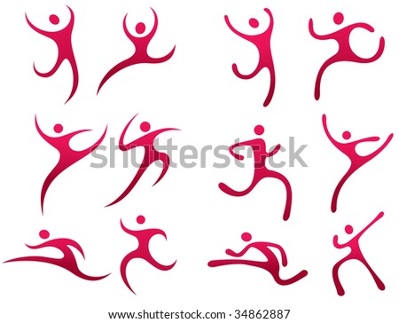 Human Figure Stock Vector Illustration 34862887 : Shutterstock