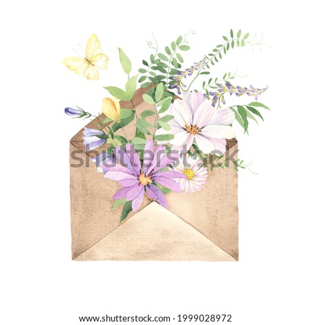 Similar – Image, Stock Photo Beautiful flying pink marguerite flower and petals at white background. Floral levitation