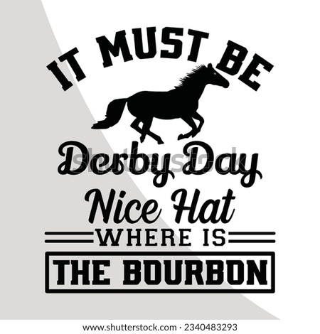 Derby Day Eps, Derby party Eps, Horse Eps, Horse Race, Derby Days Design File, Crafts, Eps