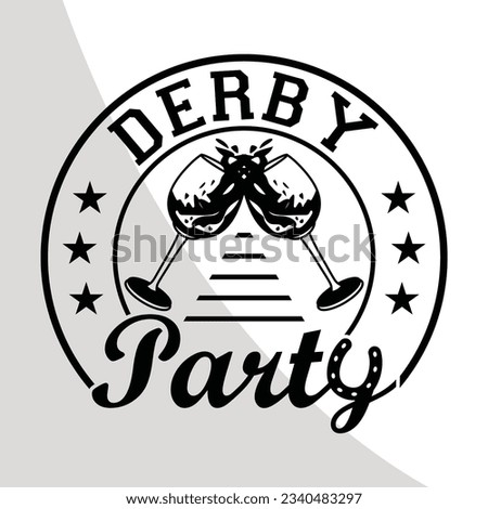 Derby Day Eps, Derby party Eps, Horse Eps, Horse Race, Derby Days Design File, Crafts, Eps