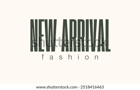 New arrival fashion banner design concept