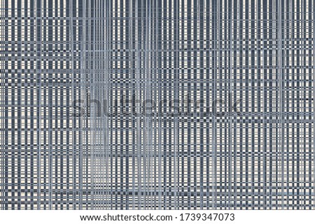 Abstract lines and city life wallpaper. 3d illustration Stok fotoğraf © 