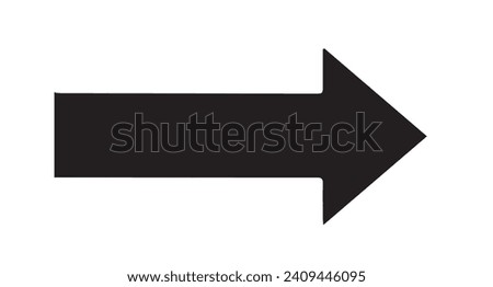 Vector illustration of a black arrow pointing both sides, right and leftisolated, pointer, arrow icon, arrow vector, black arrow, both sides, classic, color black, direction sign, directional sign, di