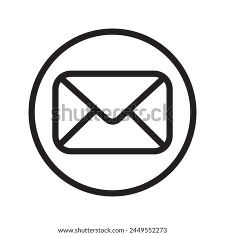 Mail icon. Message Icon. E-mail symbol, vector. Envelope icon set design. Mail Sign and Symbol design for website or apps elements. 