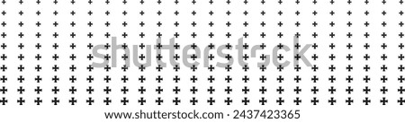 Seamless simple pattern of dotted cross, plus sign. Aspect ratio, full hd, 4K, for a widescreen display