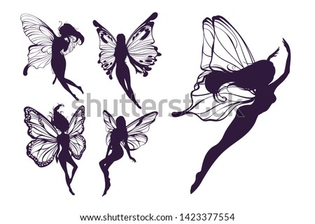 Fairy Wings Outline | Free download on ClipArtMag