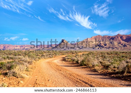 The Southwest landscape, Utah, US