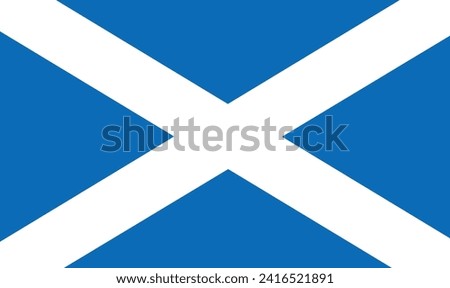 Scotland flag icon. nation element set vector ilustration