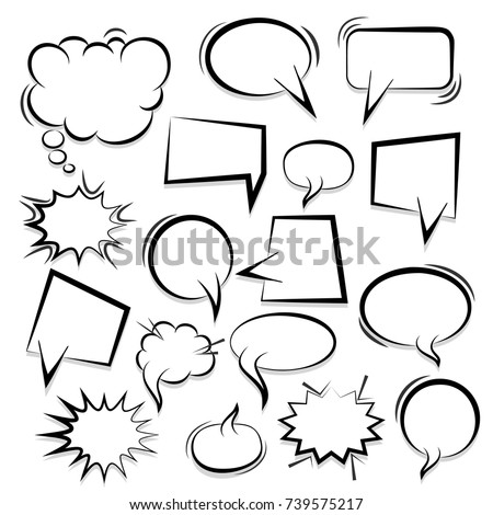 empty word bubble