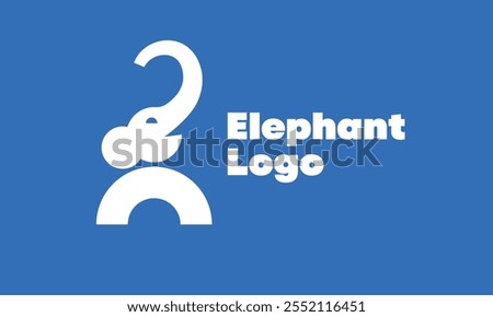 Animal Planet logo.  Elephant logo design eps