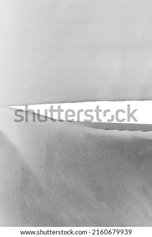 Similar – Image, Stock Photo Tear in the curtain Branch