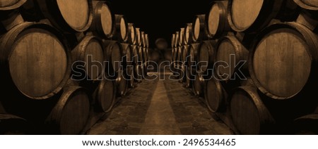 Similar – Image, Stock Photo cellar Cellar