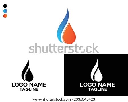 Oil and gas logo design. Gas vector. Oil logo.Business. Gas Industries. Finance. Gas logo. Premium design. Modern. New. Black and white