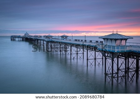 Similar – Foto Bild Llandudno Pier, Wales