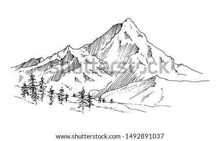 Similar – Image, Stock Photo View of the Himalayas in Nepal