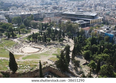 Theatre of Dionysus and Acropolis Museum