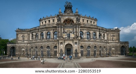 Similar – Foto Bild Deutschland, Sachsen, Dresden, Theaterplatz,