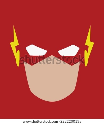 art mask icon vector template