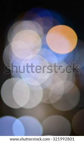 Picture of beautiful bokeh lights for background