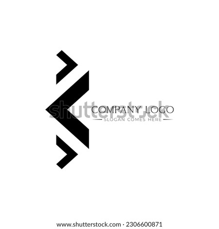 Logo Letter V, letter v logo company logo, letter V VV minimalist art monogram arrow shape logo,Abstract Letter V Logo.