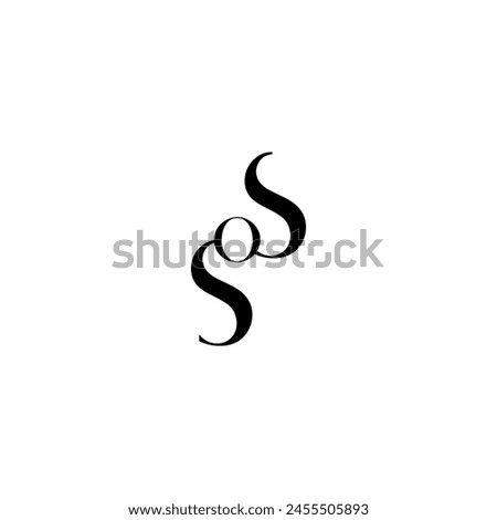 letter SOS logo,SOS logo design,sos  monogram logo design,letter OSS logo vector template.