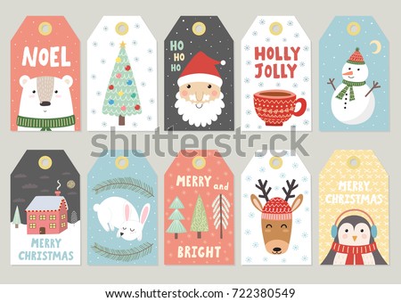 christmas stickers download free vector art stock graphics images