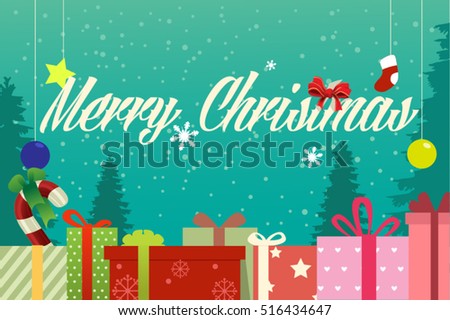 Christmas Stock Vector Illustration 516434647 : Shutterstock