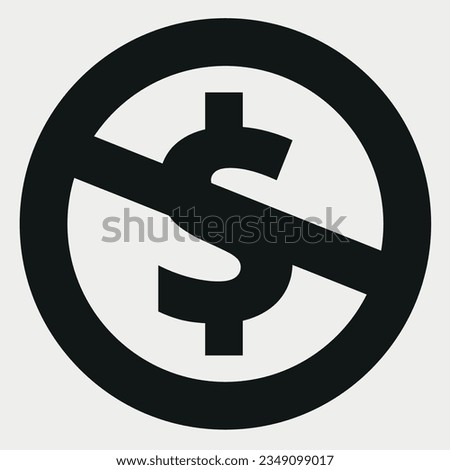 Creative Commons license Symbol Icon vector illustration